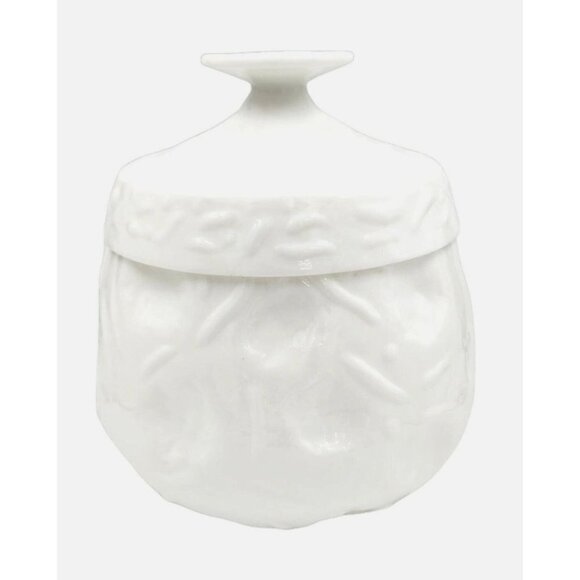 Vintage EL RANCHO Bryce Milk Gass Turnabout Cookie Jar / Canister Mid Century - Picture 2 of 14